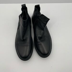 Ca.SHOTT Copenhagen Cascamilla Double Zip Leather Boots Size 11